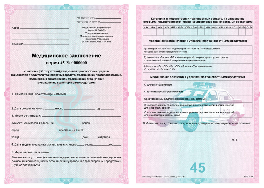 Где можно сделать медсправку для ГИБДД?